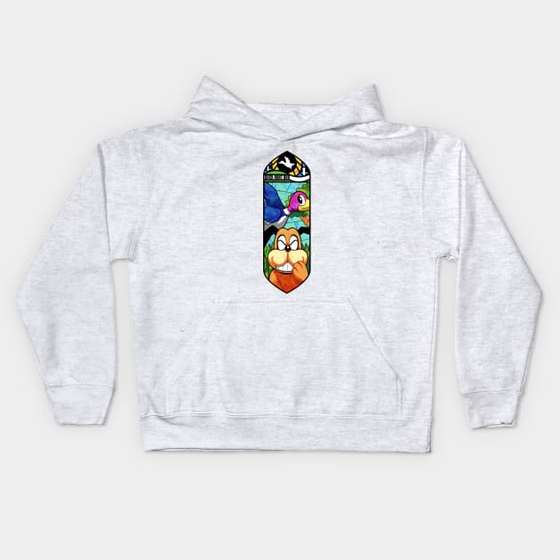 Duck Hunt Kids Hoodie by QuasQuas